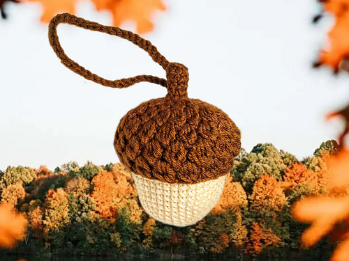 Acorn Wristlet Pouch