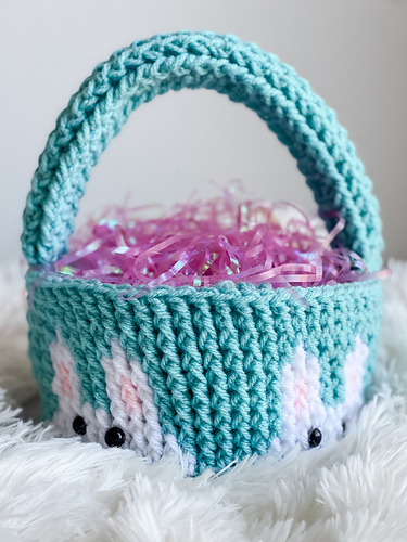 Peek a Boo Bunny Basket