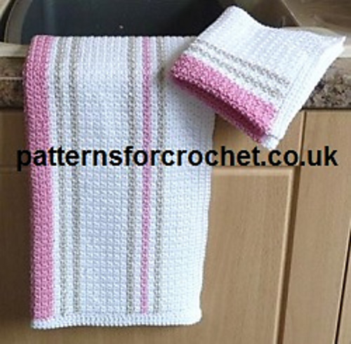 PFC60 Tea Towel & Dishcloth
