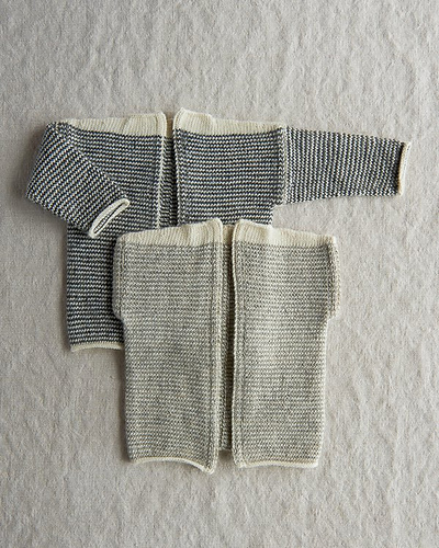 Tiny Stripes Cardigan + Vest