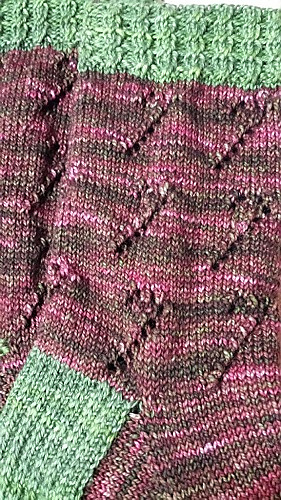 Peppermint Lace Sock