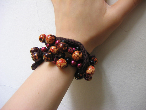 Beaded I-cord