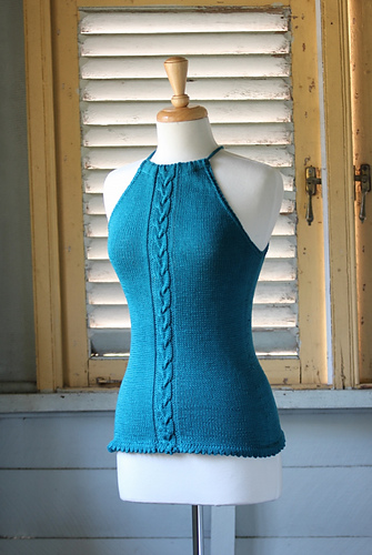 Cabled Summer Halter