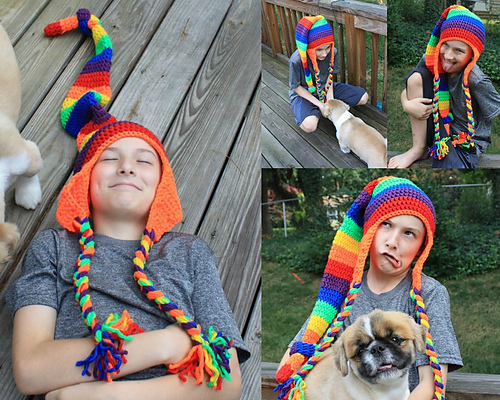 Rainbow Mile Hat