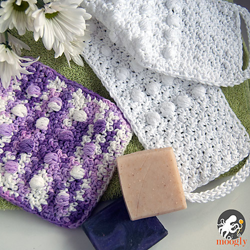 Pampering Massage Back Scrubber and Washcloth