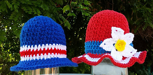 Betsy and Ross Sun Hats