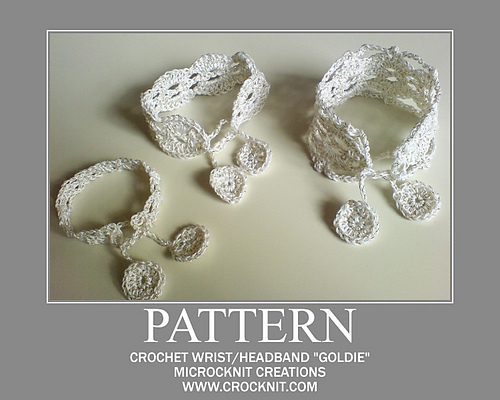 Wrist and Headband Goldie