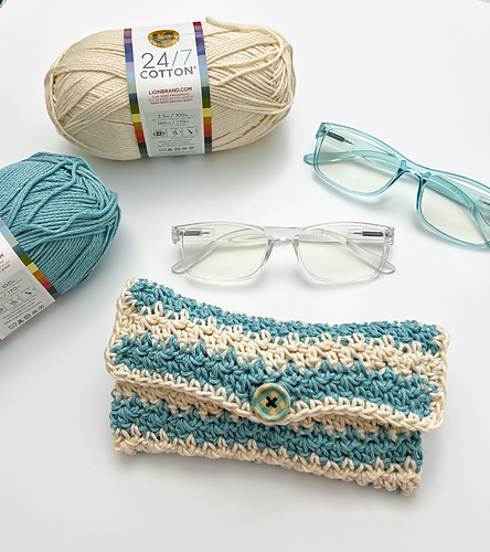 Easy Crochet Glasses Case