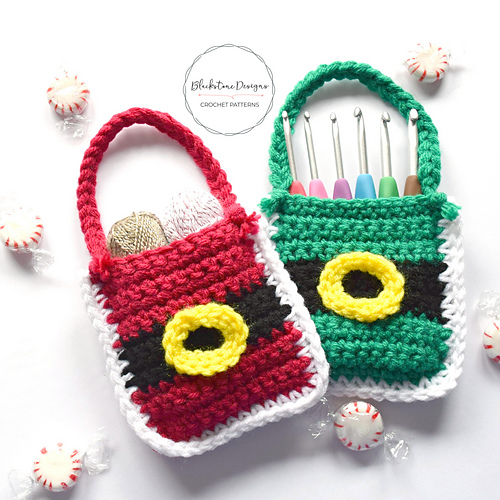 Santa or Elf Belly Treat Bag