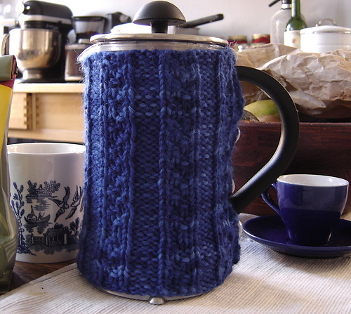 A French Press Cozy For Jenny