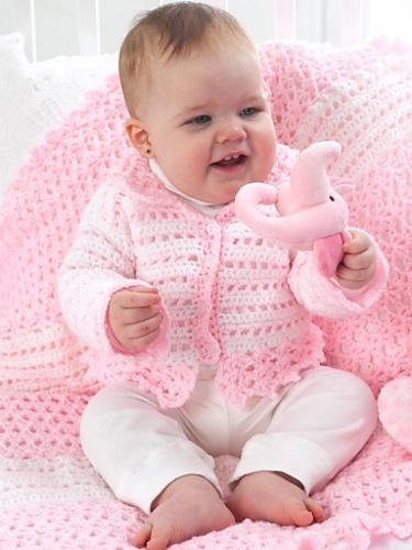 Baby's Lacy Jacket