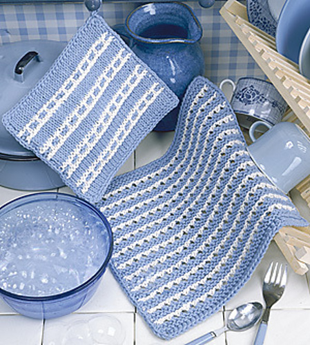 Striped Dishcloth