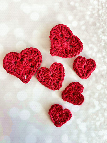 Mini Granny Square Heart