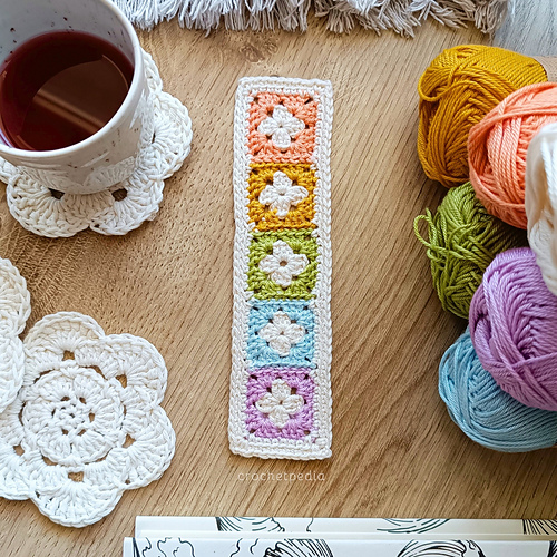 Granny Square Bookmark