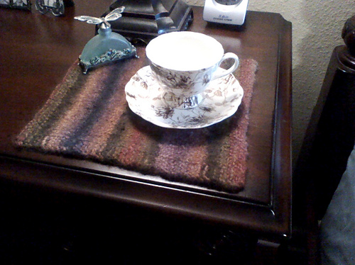 Night Stand Felted Coaster