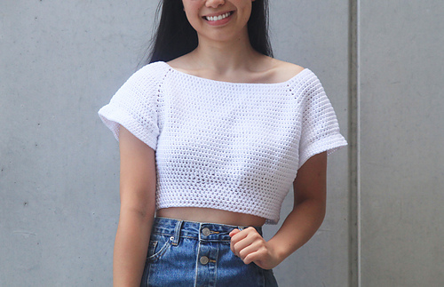 Thea Off the Shoulder Crop Top