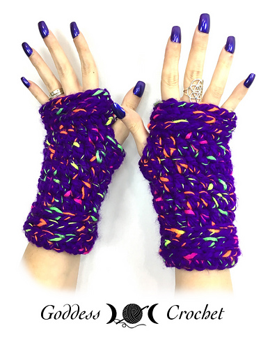 Totally Teen Fingerless Gloves
