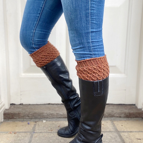 Twisted Tweed Boot Cuffs