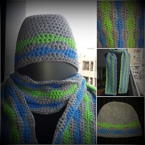 Sunny Guy! Scarf and Hat