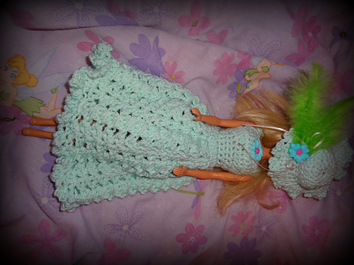 Barbie Easter Mint Dress Gown
