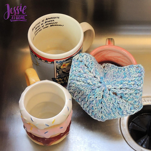 Hexagon Dish Scrubby or Trivet