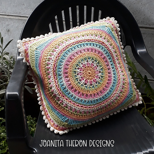 Scrapsadelic Groovy Cushion