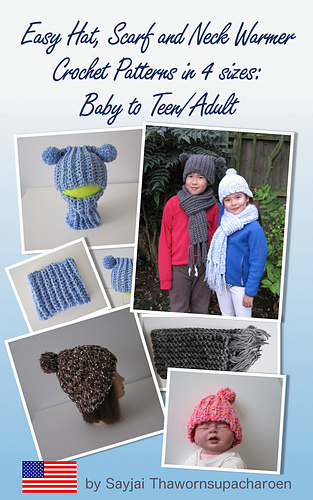 Easy Hat, Scarf and Neck Warmer