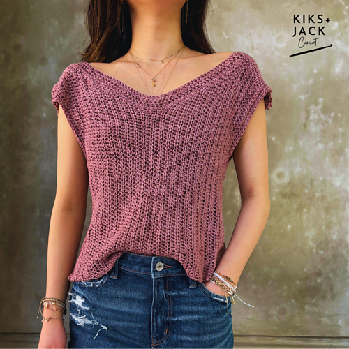 The Quinn Fast Summer Crochet Tank