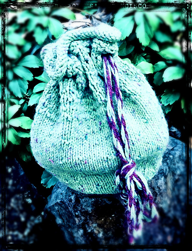 Spring Treasure Drawstring Bag