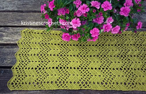 Chevron Rectangle Table Runner