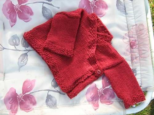Baby Wrap Sweater, Hat & Blanket