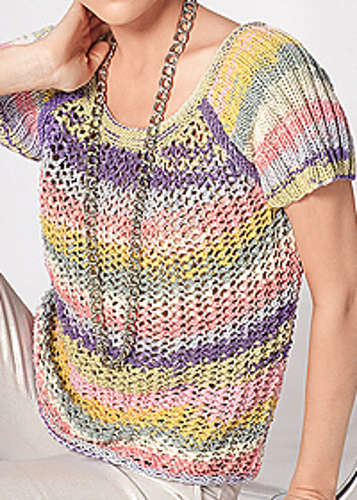 1334 Stripy Summer Top