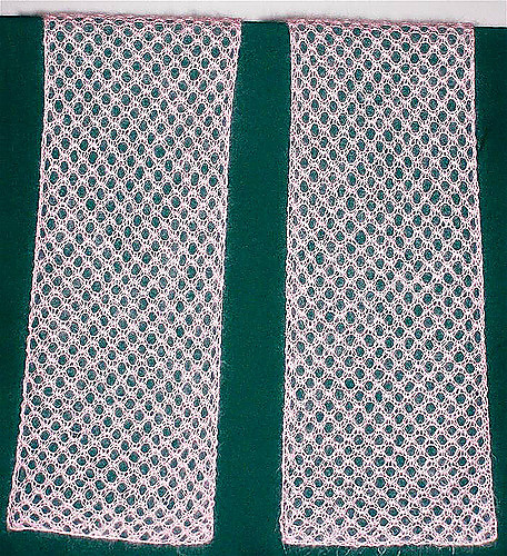 Knotted Openwork Scarf