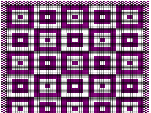 Baby Blocks Preemie Blanket