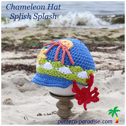 Chameleon Hat - Splish Splash 14-132