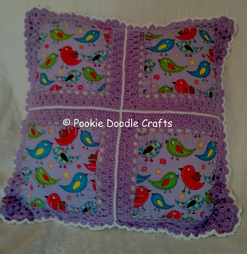 Fusion Crochet Cushion Cover