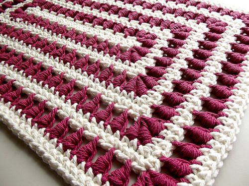 A Bullion Stitch Placemat