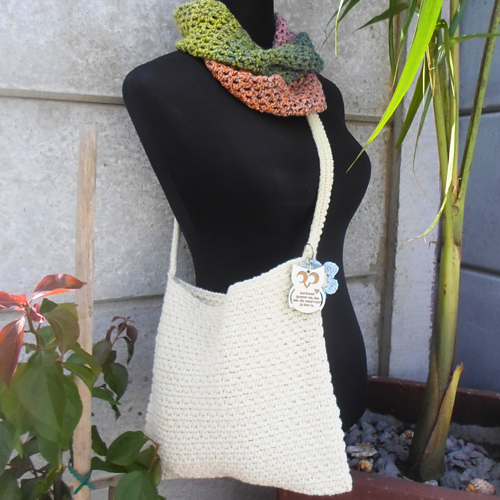 Woven Shoulder Bag
