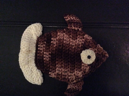 Fishy bath glove