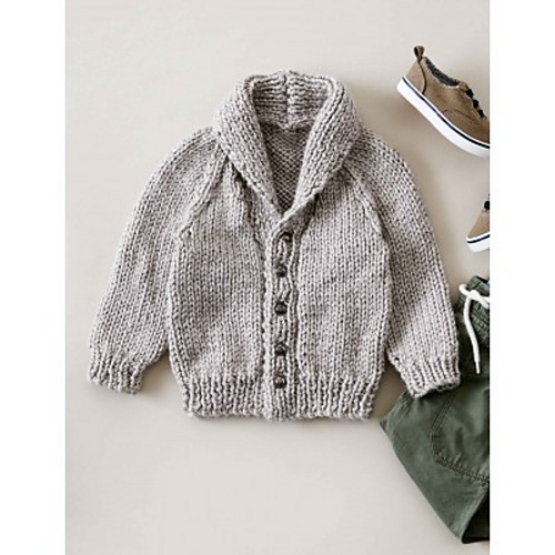 Shawl Collar Cardigan