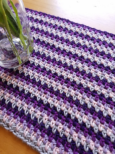 Linen Stitch Table Runner