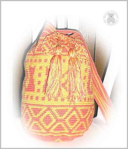 Wayuu / Mochila Tasche Cats
