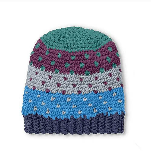 Fair Isle Crochet Hat