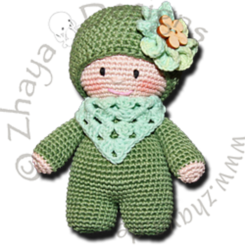 Mini cuddly doll