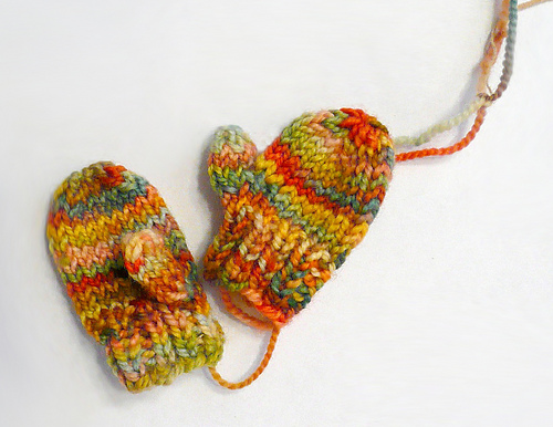 Mini Mitten Ornaments