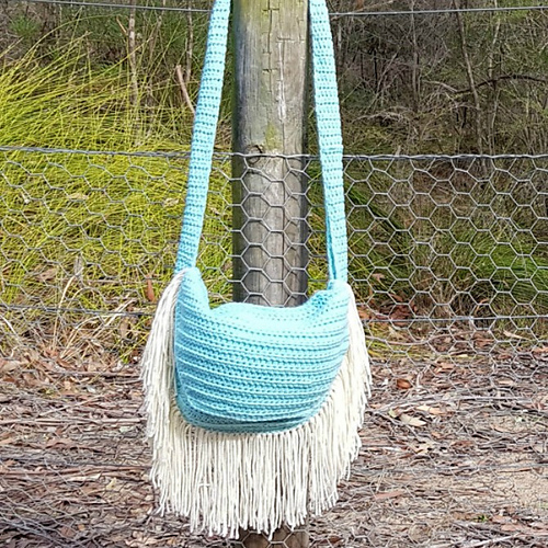Fringed bag