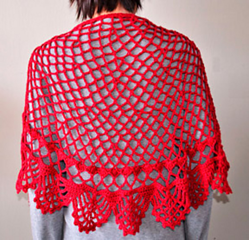 Spanish Holiday Shawl