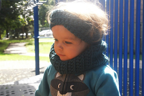 Twisted Headband and Cowl