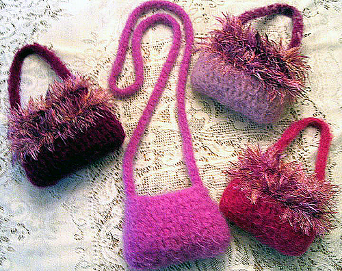 Cutie Pie Felted Bags