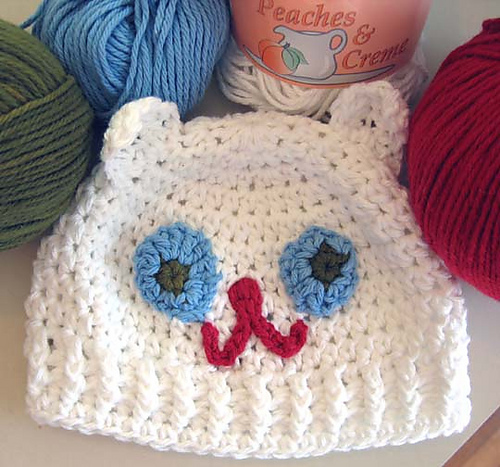 Funny Face Baby Hat
